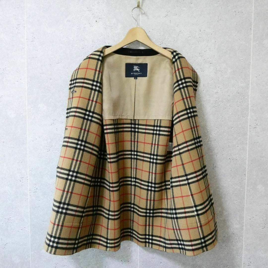 BURBERRY(バーバリー)の美品 BURBERRY LONDON ウール×カシミヤ ステンカラーコート レディースのジャケット/アウター(ロングコート)の商品写真