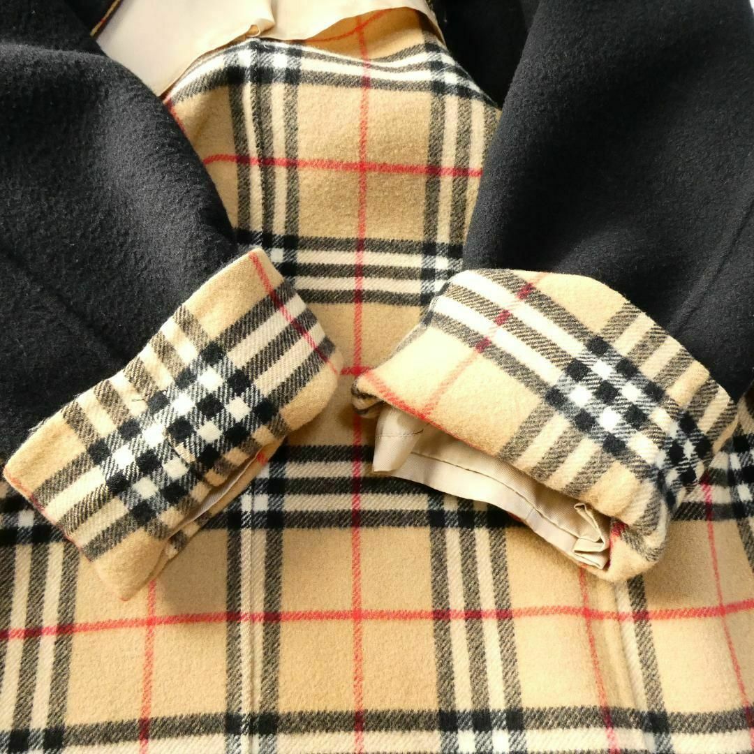 BURBERRY(バーバリー)の美品 BURBERRY LONDON ウール×カシミヤ ステンカラーコート レディースのジャケット/アウター(ロングコート)の商品写真