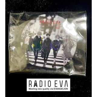 ラヂオエヴァ(RADIO EVA)のEVANGELION ラジオエヴァ 缶バッジ カヲル シンジ レイ アスカ マリ(バッジ/ピンバッジ)