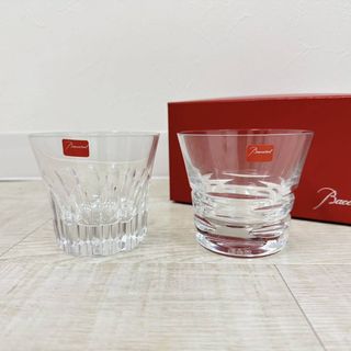 Baccarat - 未使用 バカラ ロックグラス ロック グラス コップ 2個 セット 箱付き