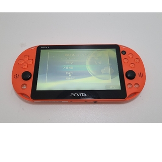 プレイステーションヴィータ(PlayStation Vita)のplaystation Vita PCH2000 ネオンオレンジ(携帯用ゲーム機本体)