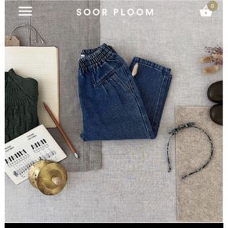 ソーアプルーム(SOOR PLOOM)のRetro Jean, Medium Denim 6y(パンツ/スパッツ)