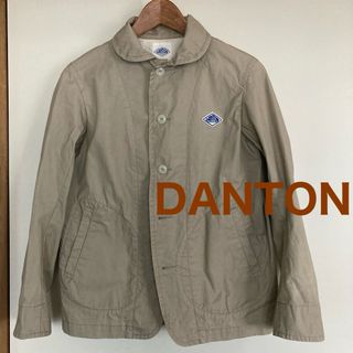 ダントン(DANTON)のDANTON ダントン コットンジャケット カバーオール 青ロゴ 青タグ(その他)