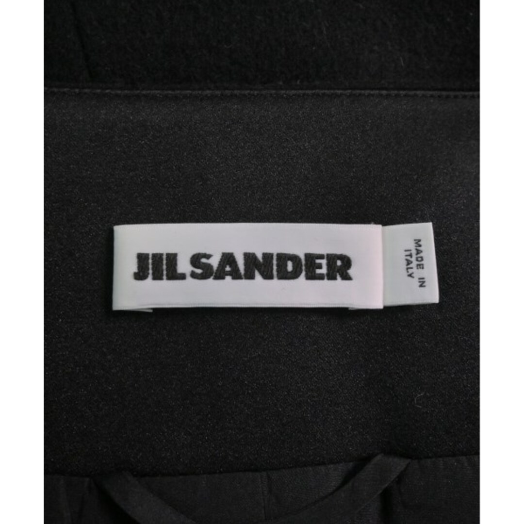 Jil Sander(ジルサンダー)のJIL SANDER ジルサンダー カジュアルジャケット 36(XS位) 黒 【古着】【中古】 レディースのジャケット/アウター(テーラードジャケット)の商品写真