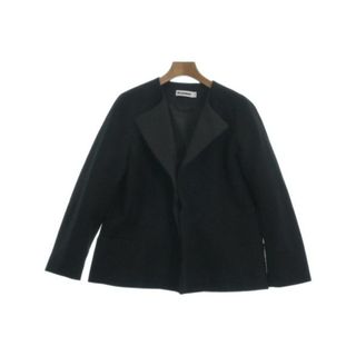 ジルサンダー(Jil Sander)のJIL SANDER ジルサンダー カジュアルジャケット 36(XS位) 黒 【古着】【中古】(テーラードジャケット)