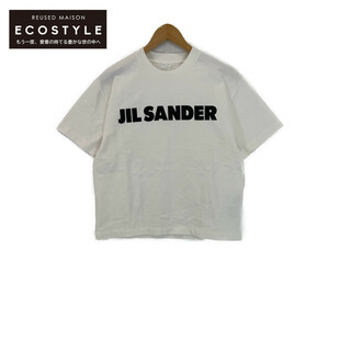 ジルサンダー(Jil Sander)のジルサンダー JSCU707050 ﾎﾜｲﾄ ﾛｺﾞ Tｼｬﾂ XS(タイツ/ストッキング)