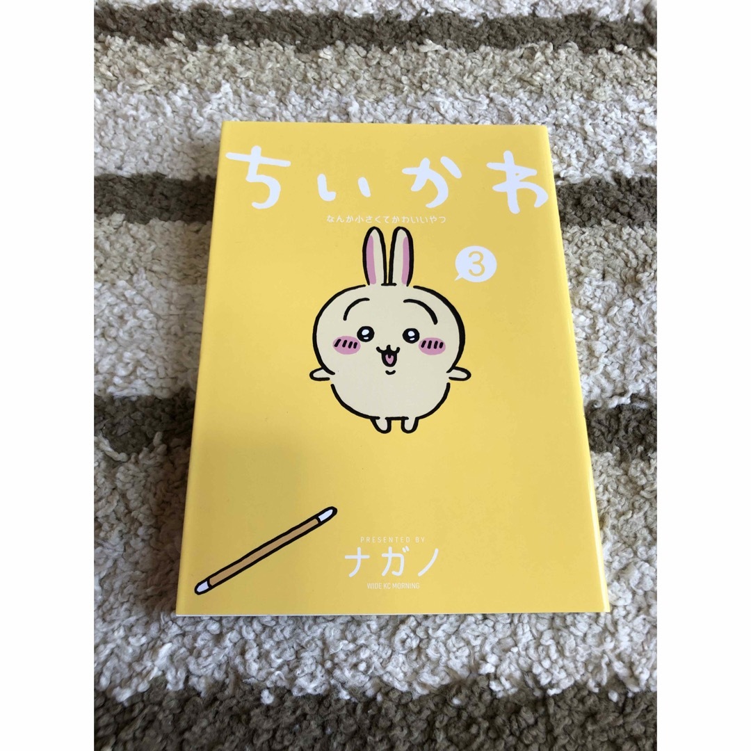 ちいかわ(チイカワ)のちいかわ 3巻 ナガノ ちいかわなんか小さくてかわいいやつ エンタメ/ホビーの漫画(その他)の商品写真