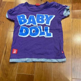 ベビードール(BABYDOLL)のbaby doll紫Tシャツ110(Tシャツ/カットソー)