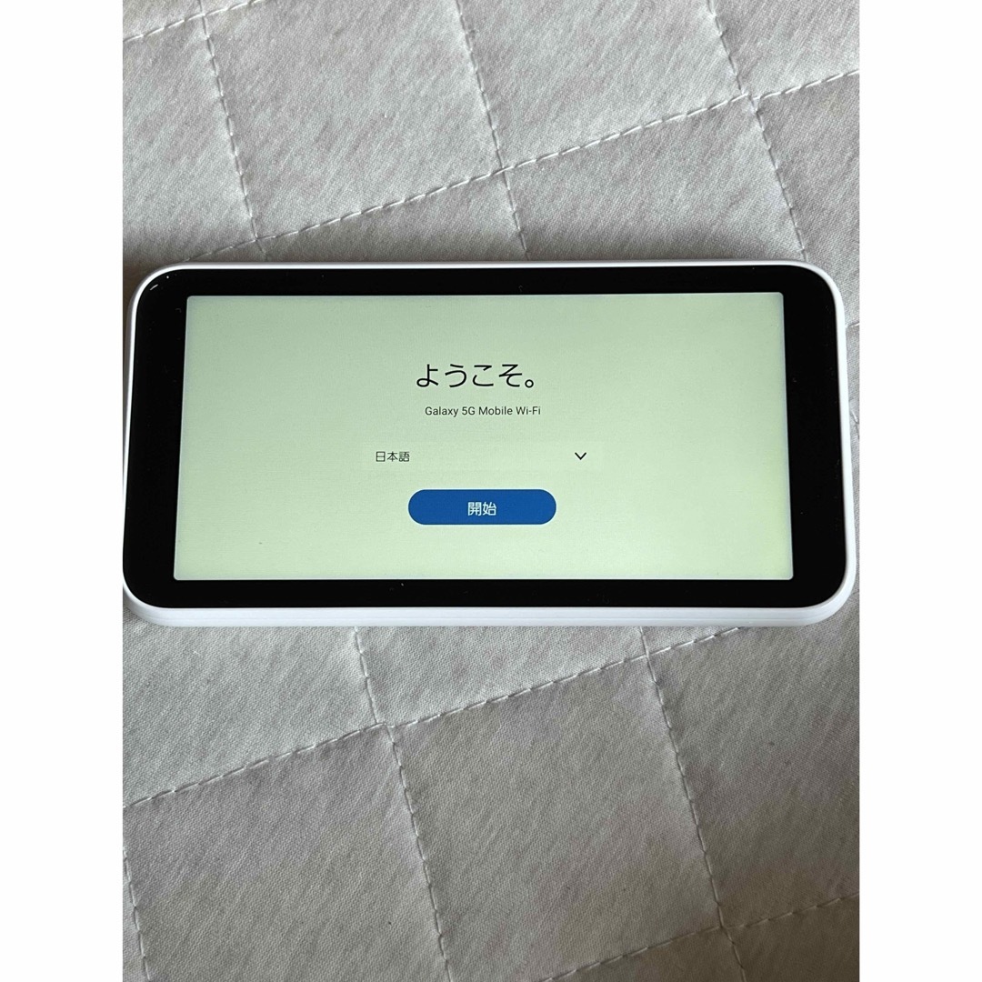 Galaxy(ギャラクシー)のGalaxy 5G Mobile Wi-Fi SCR01 スマホ/家電/カメラのスマートフォン/携帯電話(その他)の商品写真