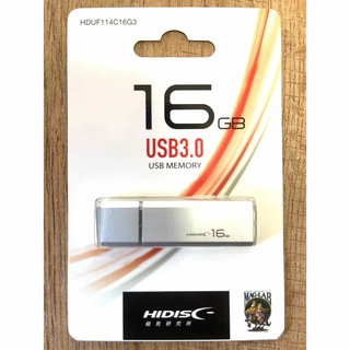 ハイディスク(HIDISC)のUSB 3.0 フラッシュドライブ 16GB MFUF16G3(PC周辺機器)