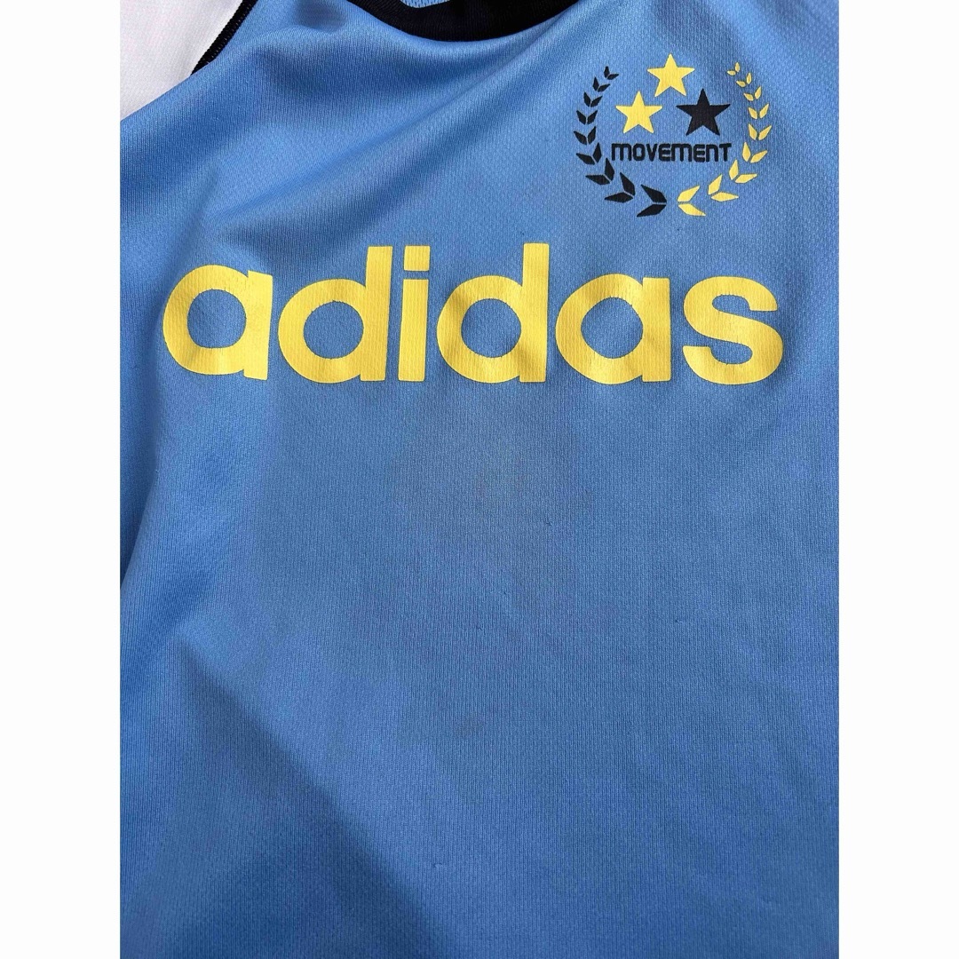 adidas(アディダス)のadidas トレーニングシャツ　140 スポーツ/アウトドアのサッカー/フットサル(ウェア)の商品写真