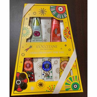 ロクシタン(L'OCCITANE)の新品未使用 ロクシタン ハンドクリーム ギフト リボン付き 匿名配送(ハンドクリーム)