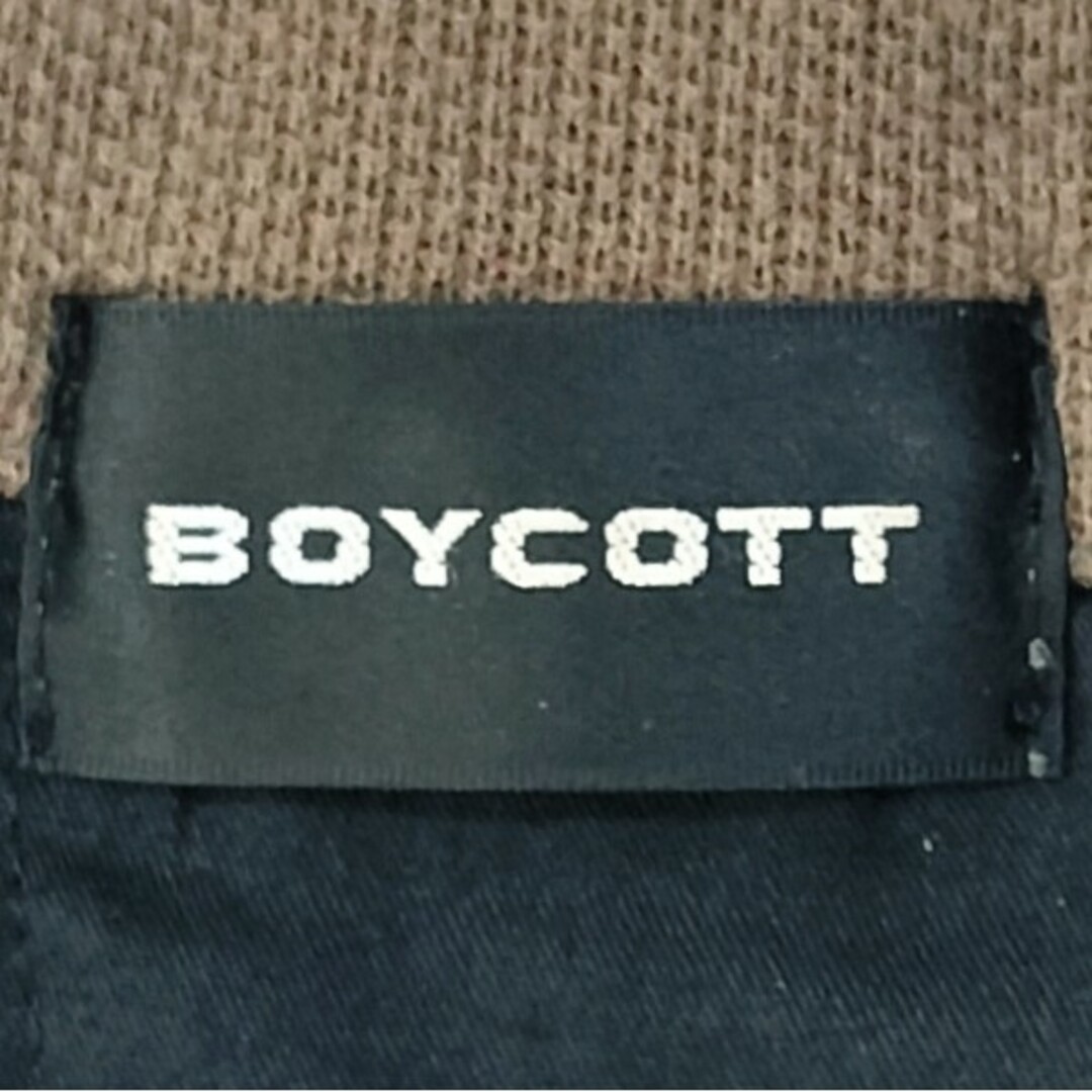 BOYCOTT(ボイコット)の【ダメージ加工】ボイコット BOYCOTT 切りっぱなし風 テーラードジャケット メンズのジャケット/アウター(テーラードジャケット)の商品写真