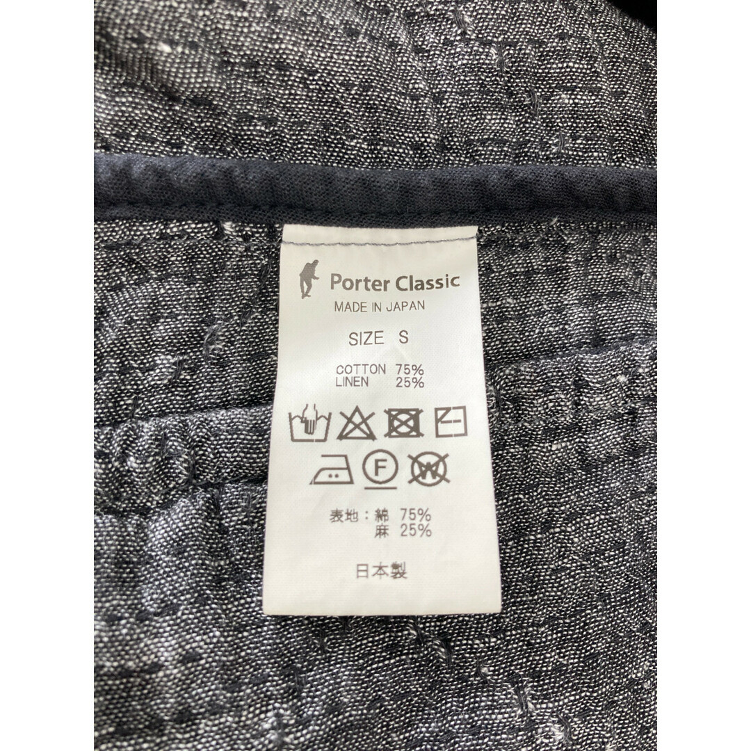 ポータークラシック グレー PC SASHIKO LINEN PREMIUM CLASSIC JACKET S メンズのジャケット/アウター(その他)の商品写真