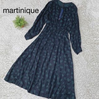 マルティニーク(martinique)の定価4万円　タグ付き　martinique ♡ フラワープリントワンピース(ロングワンピース/マキシワンピース)