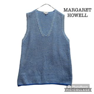 MARGARET HOWELL マーガレットハウエル　ニットベスト　