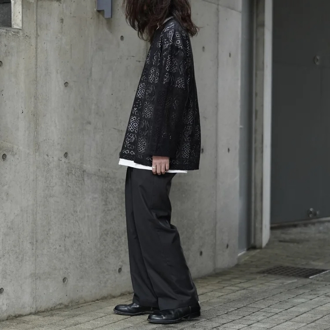 SASQUATCHfabrix.(サスクワッチファブリックス)のSasquatchfabrix. JAH LION LACE SMOCK L メンズのトップス(Tシャツ/カットソー(七分/長袖))の商品写真