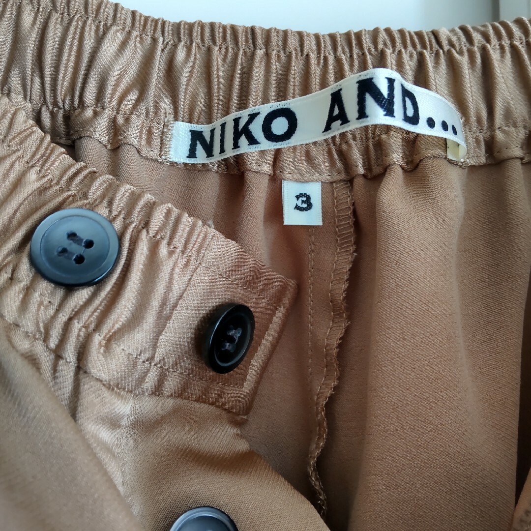 niko and...(ニコアンド)のニコアンド niko and... カジュアルパンツ ワイドパンツ とろみ レディースのパンツ(カジュアルパンツ)の商品写真