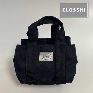 CLOSSHI クロッシー トートバッグ 黒 USED(トートバッグ)