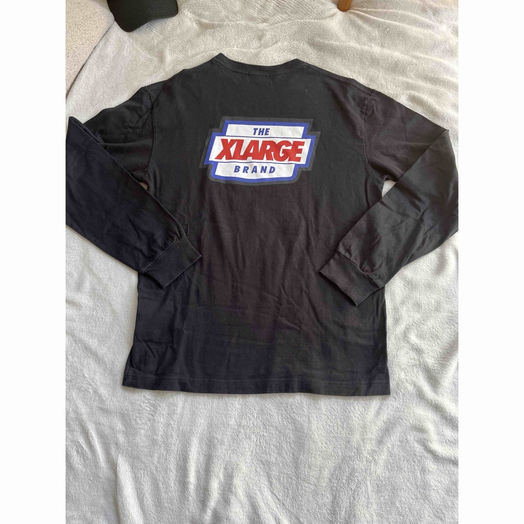 XLARGE(エクストララージ)のX LARGE 長袖Tシャツ Lサイズ ブラック バックロゴ  メンズのトップス(Tシャツ/カットソー(七分/長袖))の商品写真