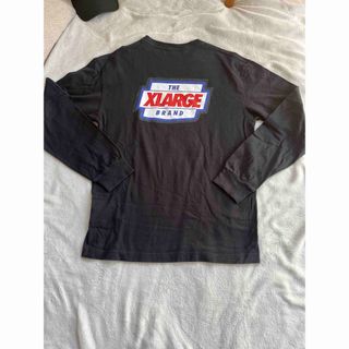 エクストララージ(XLARGE)のX LARGE 長袖Tシャツ Lサイズ ブラック バックロゴ (Tシャツ/カットソー(七分/長袖))