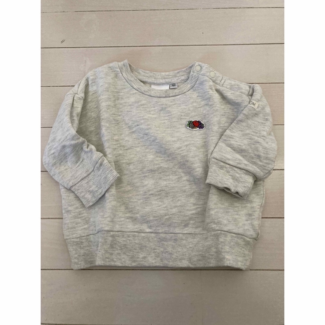 ZARA KIDS(ザラキッズ)の保育園用長袖Tシャツセット80サイズ キッズ/ベビー/マタニティのベビー服(~85cm)(シャツ/カットソー)の商品写真