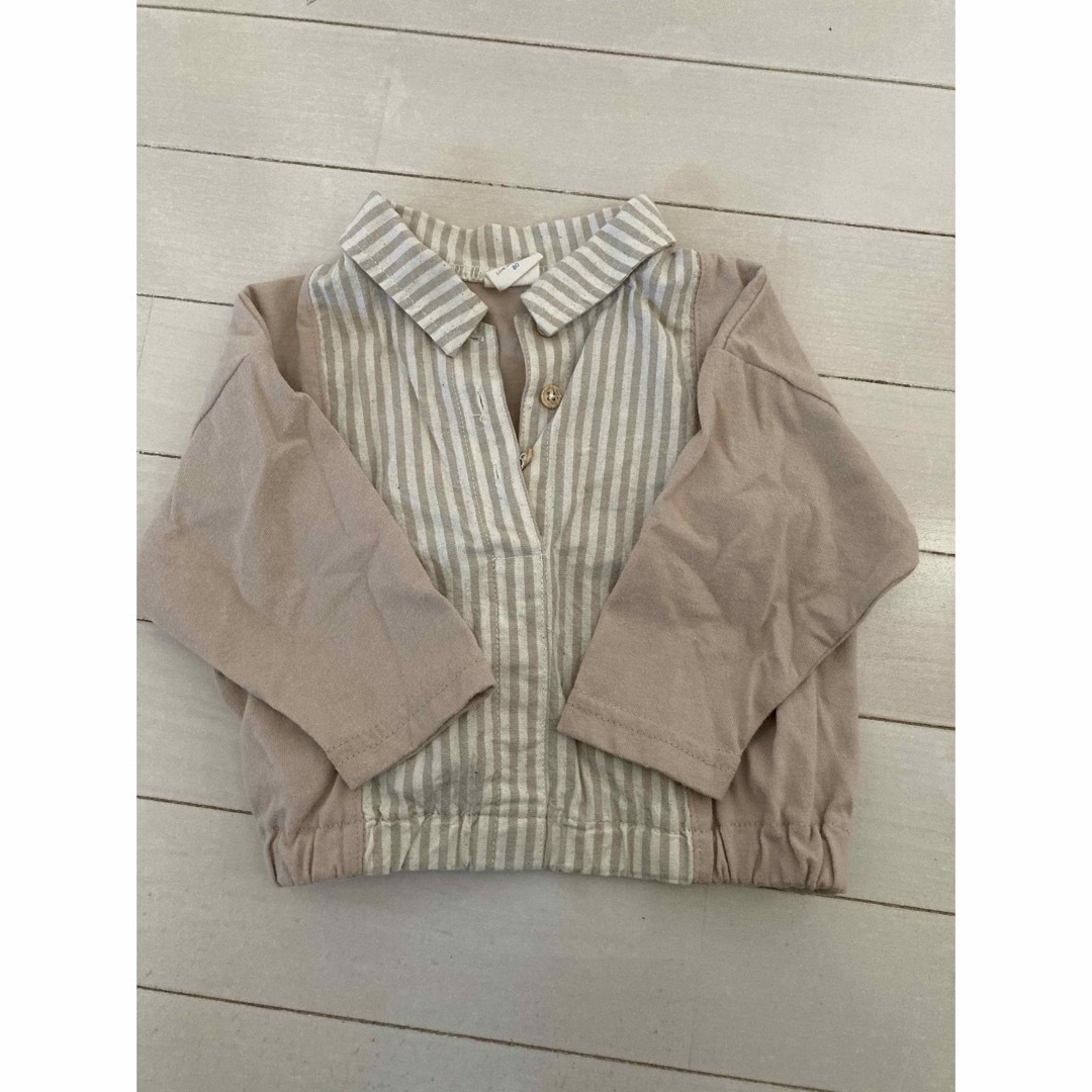 ZARA KIDS(ザラキッズ)の保育園用長袖Tシャツセット80サイズ キッズ/ベビー/マタニティのベビー服(~85cm)(シャツ/カットソー)の商品写真