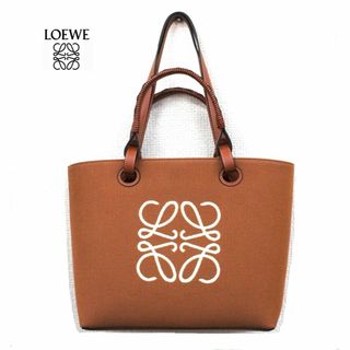 ロエベ(LOEWE)の【超美品】 ロエベ アナグラム スモール 2WAY トート ジャカード&カーフ(トートバッグ)