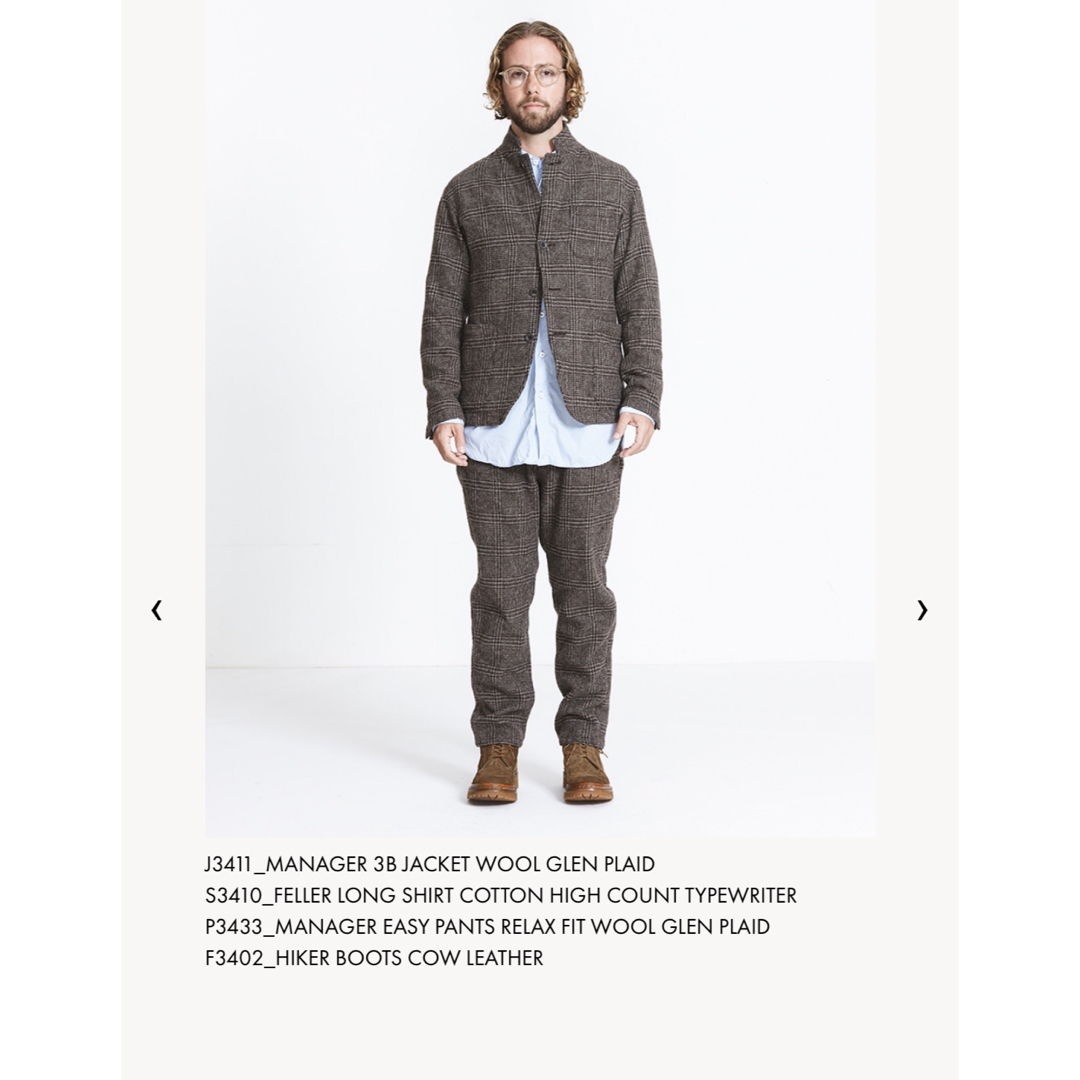 nonnative(ノンネイティブ)のnonnative グレンチェック　セットアップ メンズのスーツ(セットアップ)の商品写真