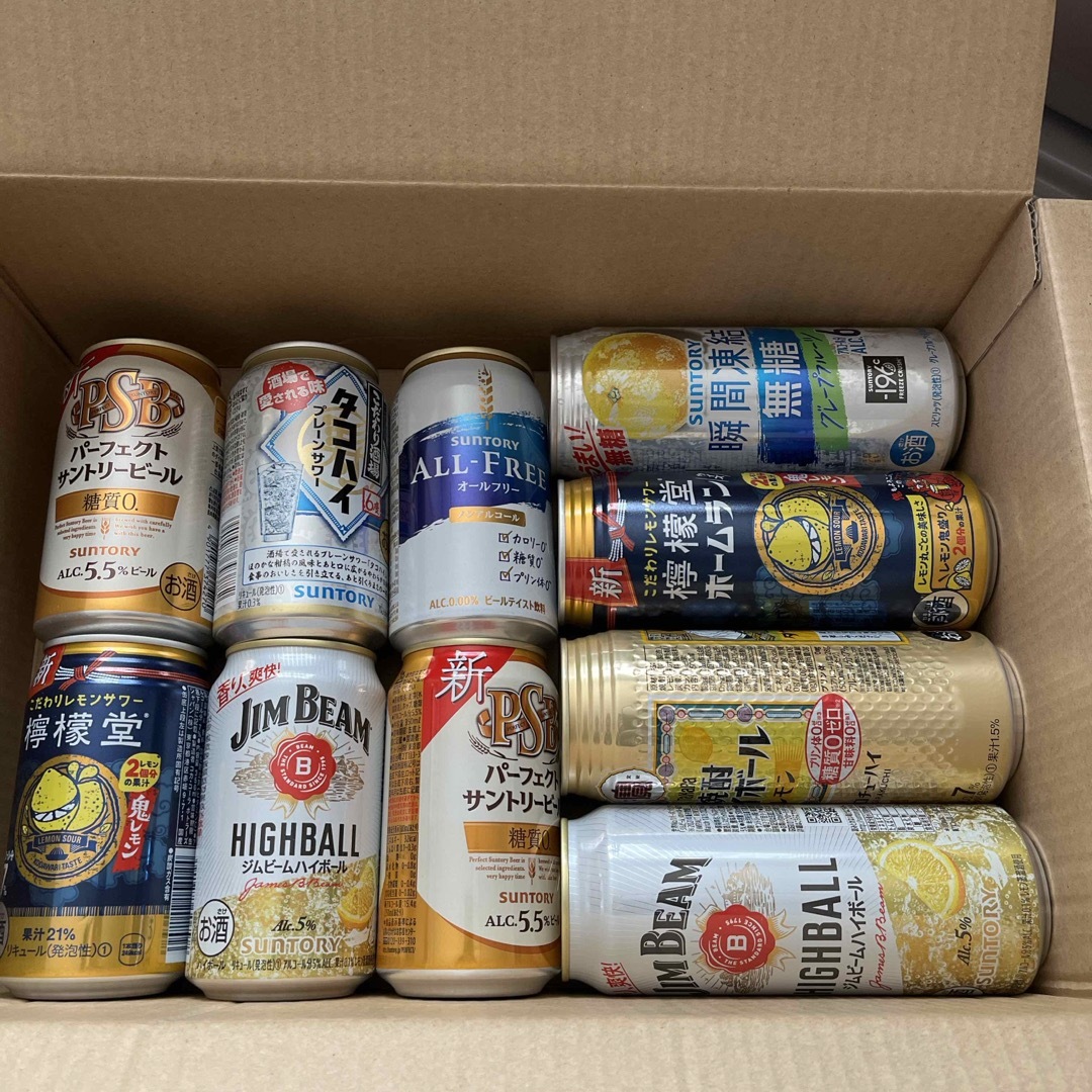 缶ビール　缶チューハイ　セット 食品/飲料/酒の酒(ビール)の商品写真
