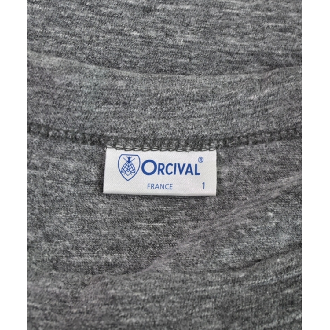 ORCIVAL(オーシバル)のORCIVAL オーシバル Tシャツ・カットソー 1(M位) グレー 【古着】【中古】 レディースのトップス(カットソー(半袖/袖なし))の商品写真