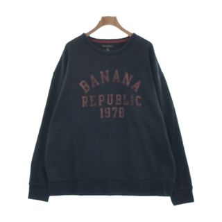 バナナリパブリック(Banana Republic)のBANANA REPUBLIC Tシャツ・カットソー XL 紺 【古着】【中古】(Tシャツ/カットソー(半袖/袖なし))