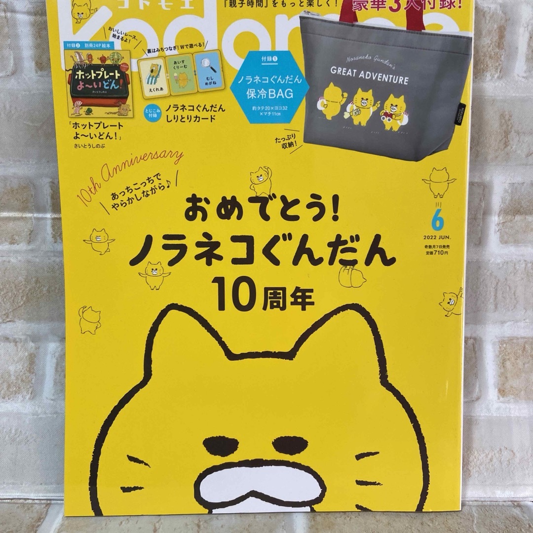 白泉社(ハクセンシャ)の【付録なし】kodomoe(コドモエ)2022年6月号 エンタメ/ホビーの雑誌(絵本/児童書)の商品写真