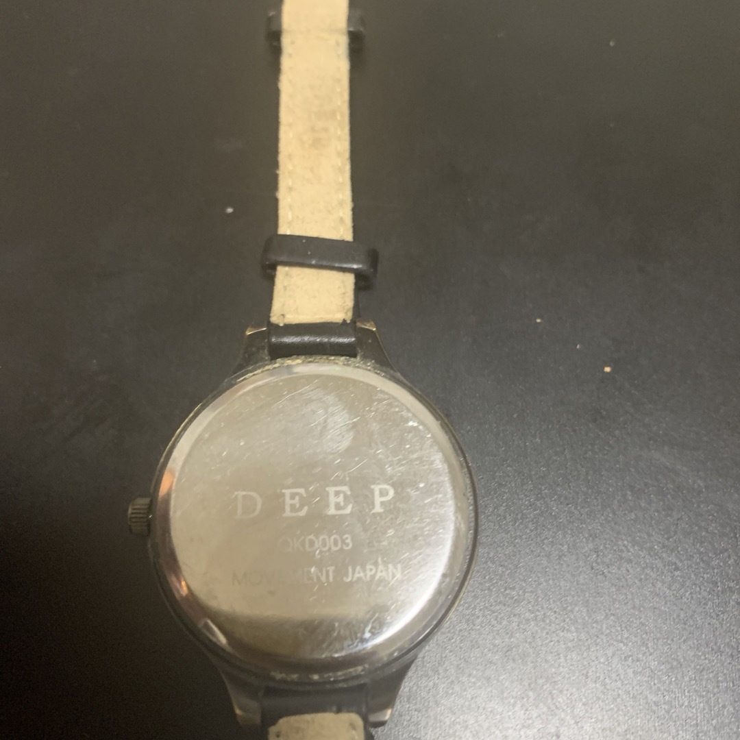 Deep(ディープ)の腕時計 レディース DEEP 電池切れ レディースのファッション小物(腕時計)の商品写真