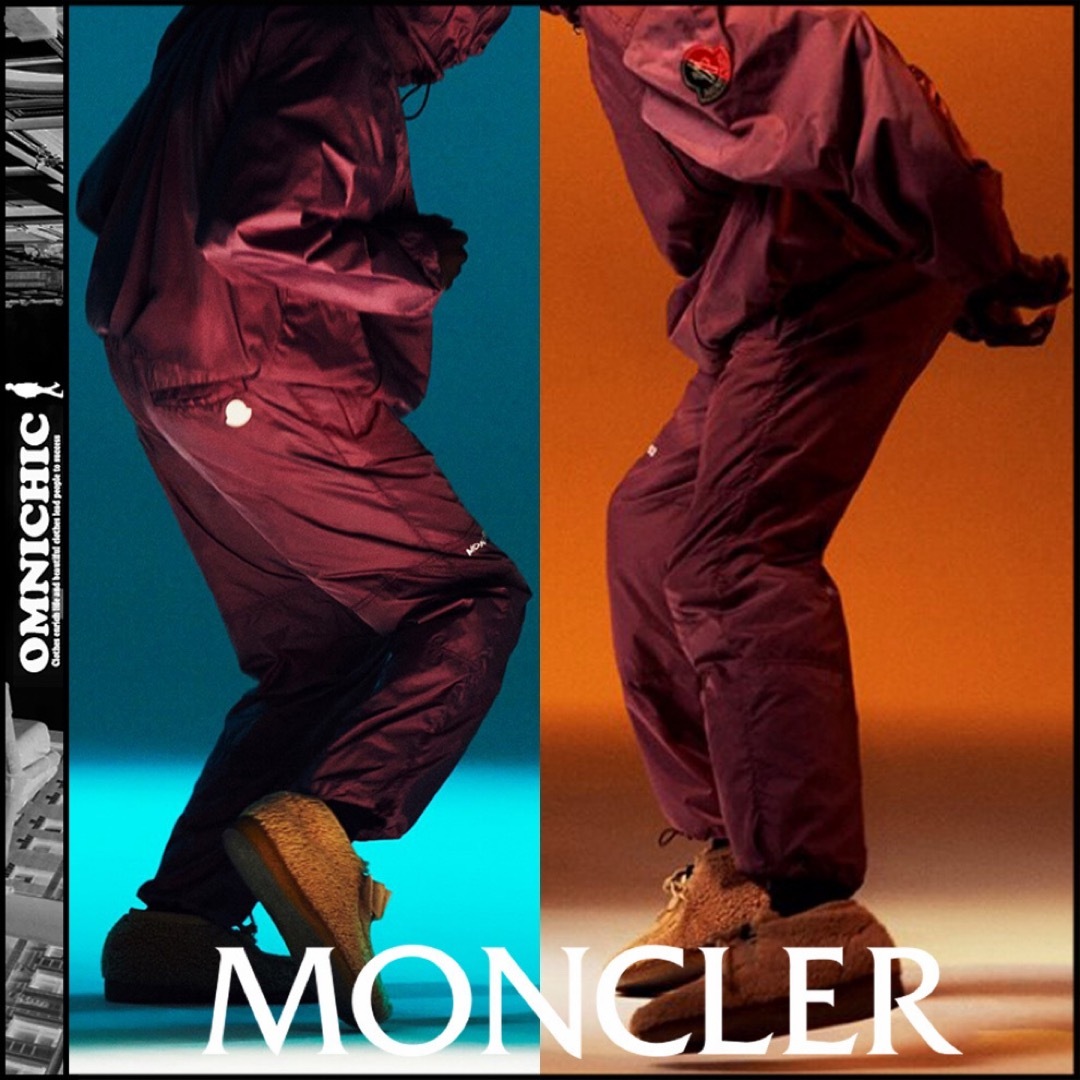 MONCLER(モンクレール)の新品伊製MONCLER 1952モンクレールジーニアスロゴジョガーパンツL メンズのパンツ(ワークパンツ/カーゴパンツ)の商品写真