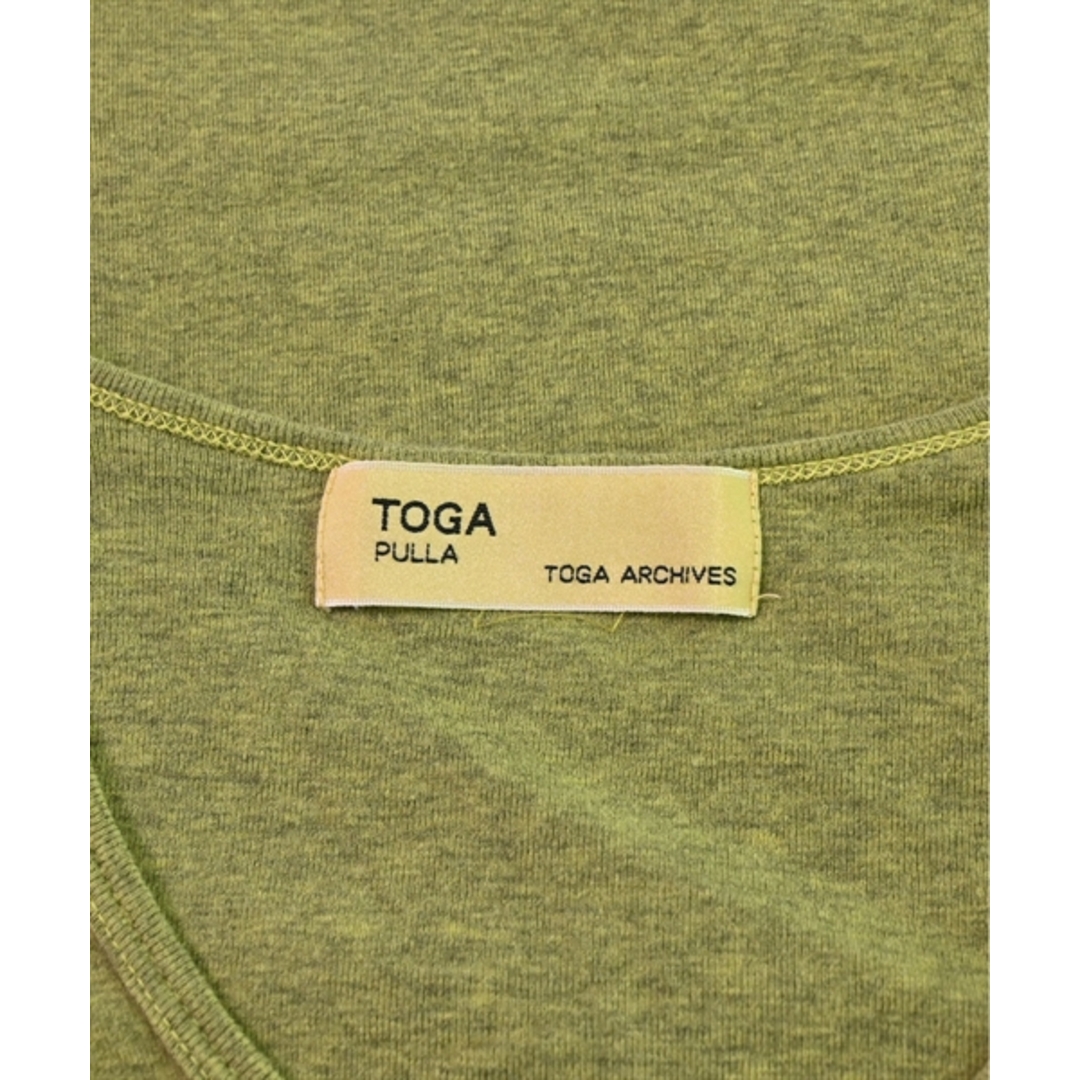 TOGA(トーガ)のTOGA トーガ Tシャツ・カットソー S 緑 【古着】【中古】 レディースのトップス(カットソー(半袖/袖なし))の商品写真