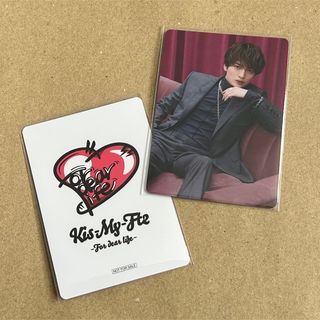 キスマイフットツー(Kis-My-Ft2)のキスマイ　For dear lifeカード　玉森裕太(アイドルグッズ)