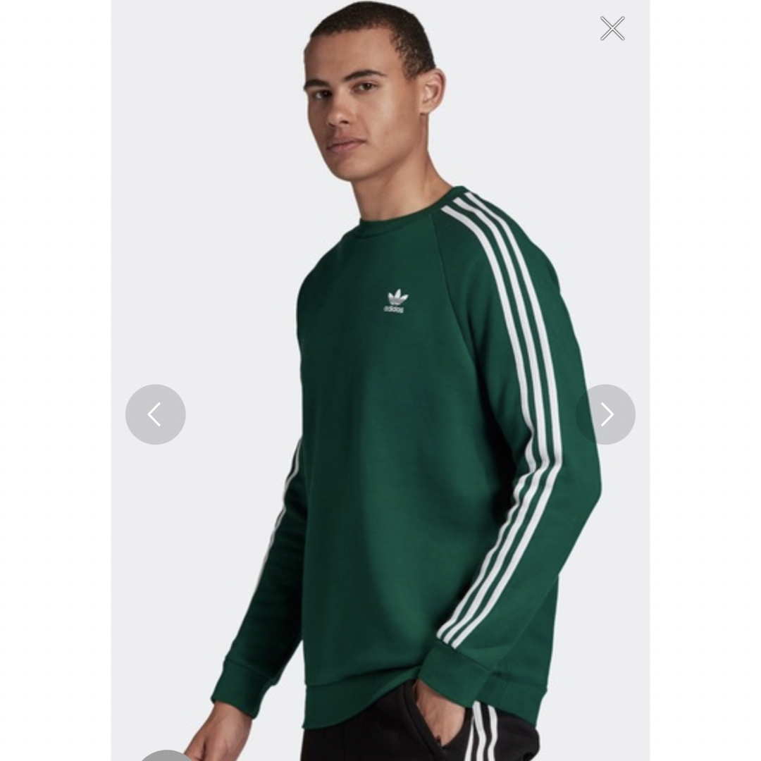 adidas(アディダス)のadidas トレーナー(グリーン) メンズのトップス(スウェット)の商品写真