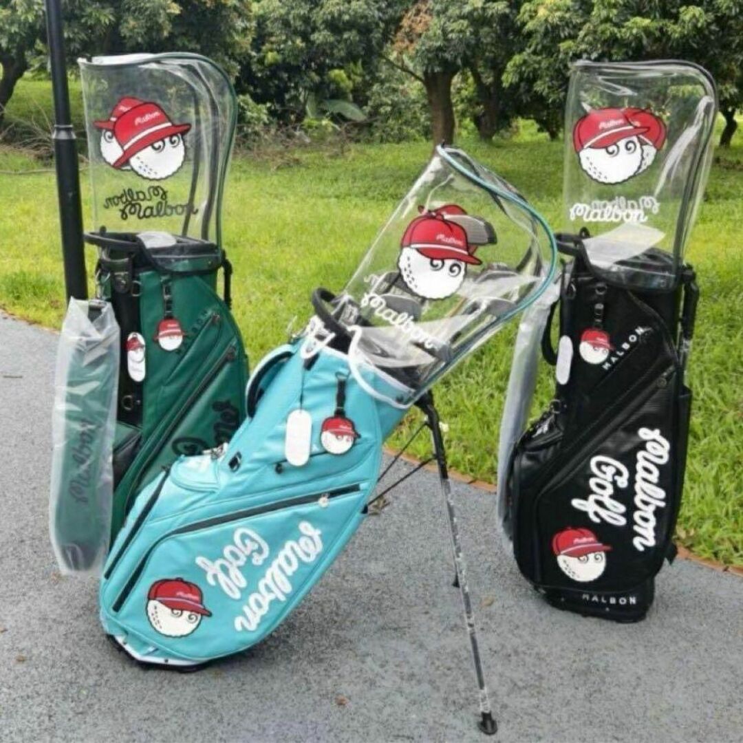 【新品】マルボンゴルフ malbon マルボン キャディバッグ バッグ スポーツ/アウトドアのゴルフ(バッグ)の商品写真