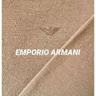 エンポリオアルマーニ(Emporio Armani)の✨イタリア製✨EMPORIO ARMANIエンポリオアルマーニ Uネックセーター(ニット/セーター)