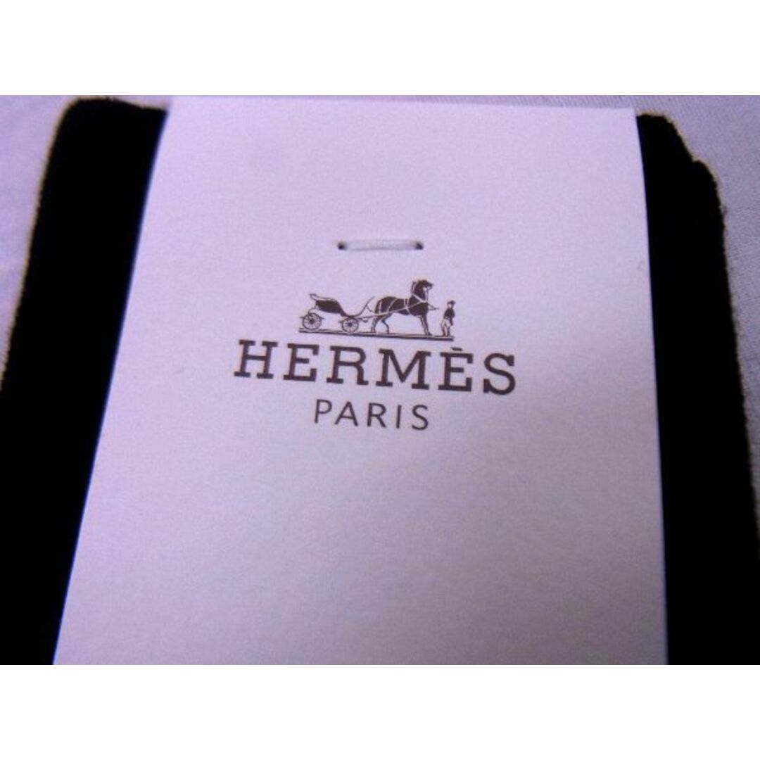 Hermes(エルメス)の■新品■未使用■ HERMES エルメス MI BAS BRODE H TIGE BASSE ウール100％ ソックス 靴下 表記サイズ10 メンズ ブラック系 BC4971 レディースのファッション小物(その他)の商品写真