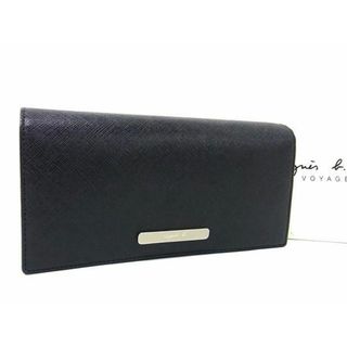 アニエスベー(agnes b.)の■新品■未使用■ agnes b. アニエスベー レザー 二つ折り 長財布 ウォレット レディース ブラック系 AU9859 (折り財布)