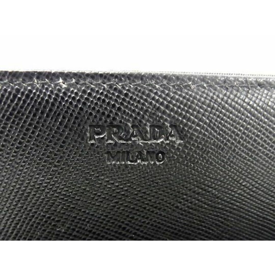 PRADA(プラダ)の■極美品■ PRADA プラダ テスートナイロン 二つ折り 長財布 ウォレット メンズ レディース ブラック系 AX3840  メンズのファッション小物(長財布)の商品写真