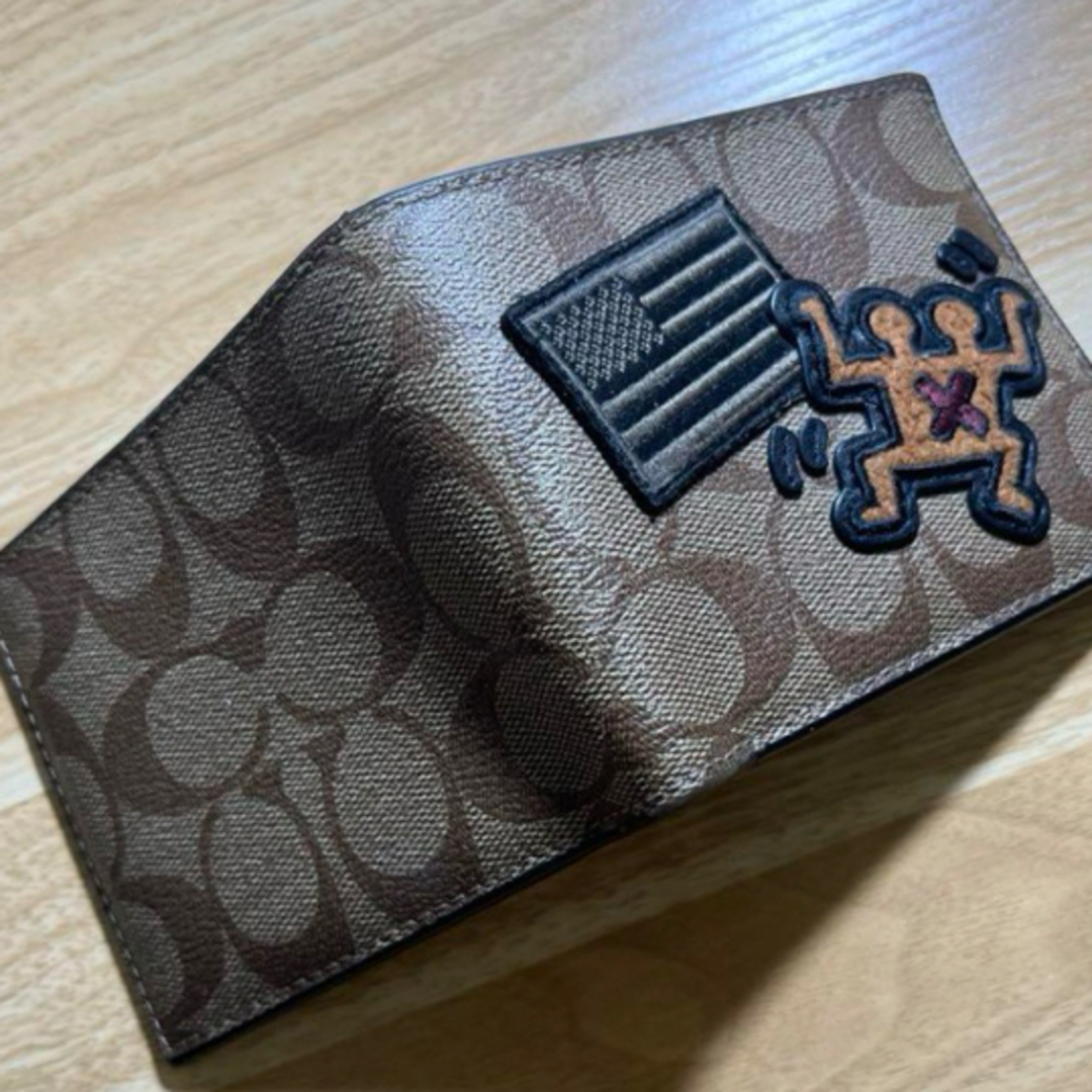 KEITH HARING(キースヘリング)のcoach✖️キースヘリング財布 メンズのファッション小物(折り財布)の商品写真