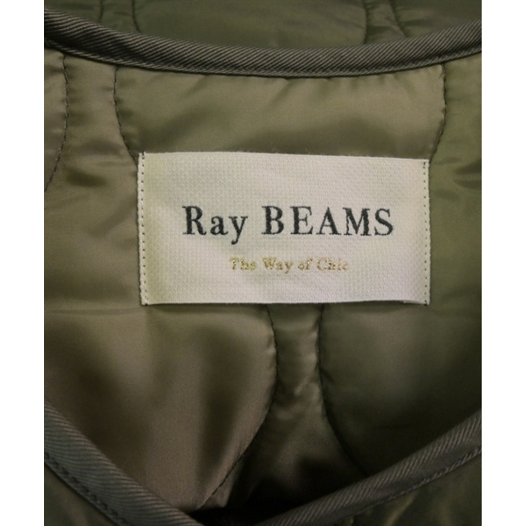 Ray BEAMS(レイビームス)のRay Beams レイビームス コート（その他） F カーキ 【古着】【中古】 レディースのジャケット/アウター(その他)の商品写真