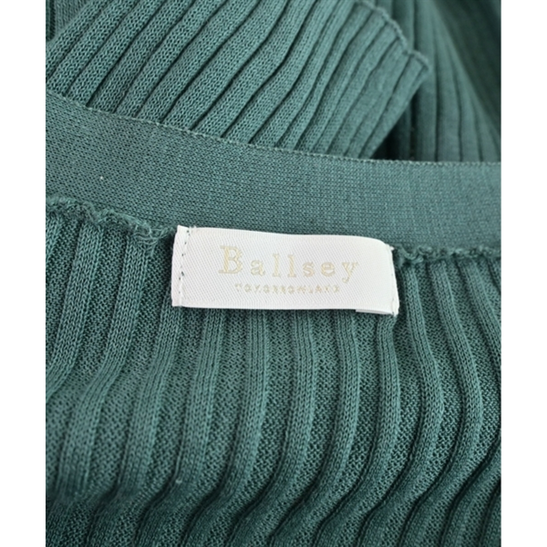 Ballsey(ボールジィ)のBallsey ボールジー カーディガン S 緑 【古着】【中古】 レディースのトップス(カーディガン)の商品写真