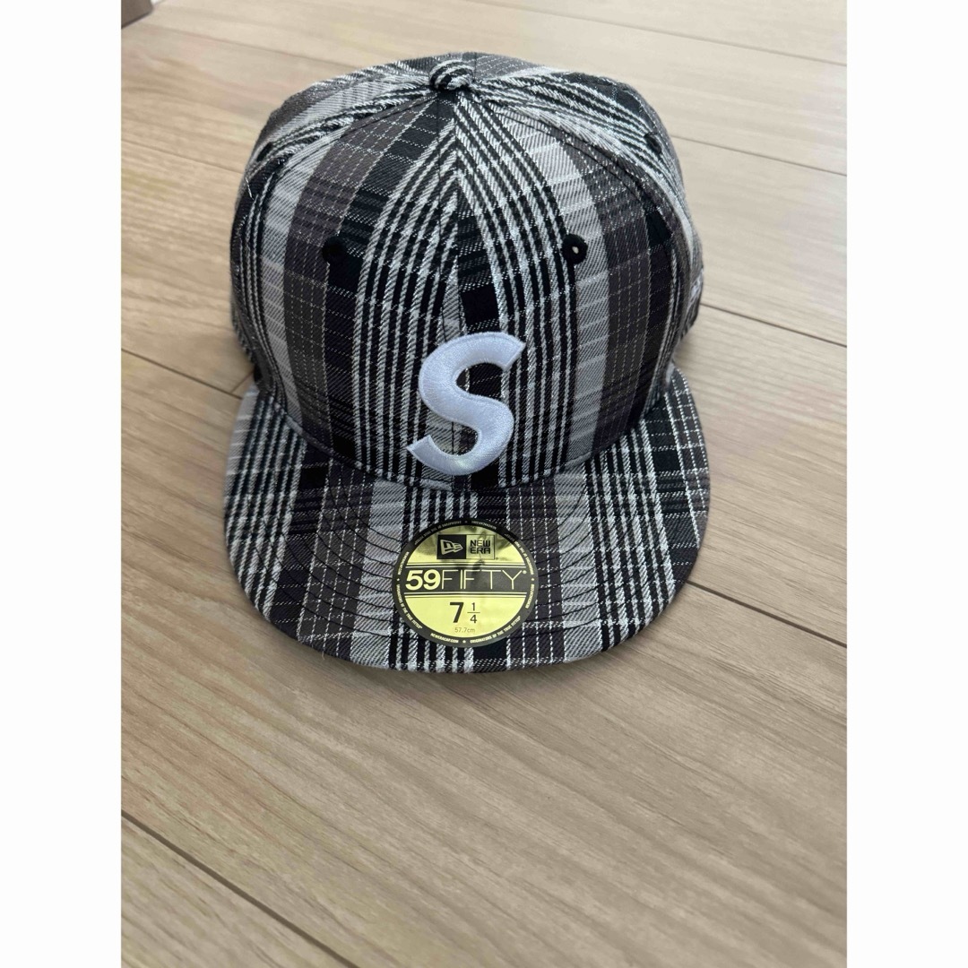 Supreme Metallic Plaid S Logo New Era