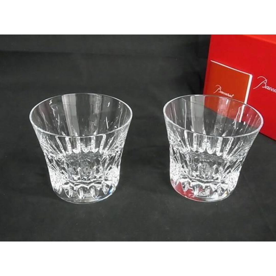 Baccarat(バカラ)の ■新品■未使用■ Baccarat バカラ ローザ クリスタルガラス 2015 タンブラー ロックグラス テーブルウェア 2客セット クリア CC1606 インテリア/住まい/日用品のキッチン/食器(食器)の商品写真