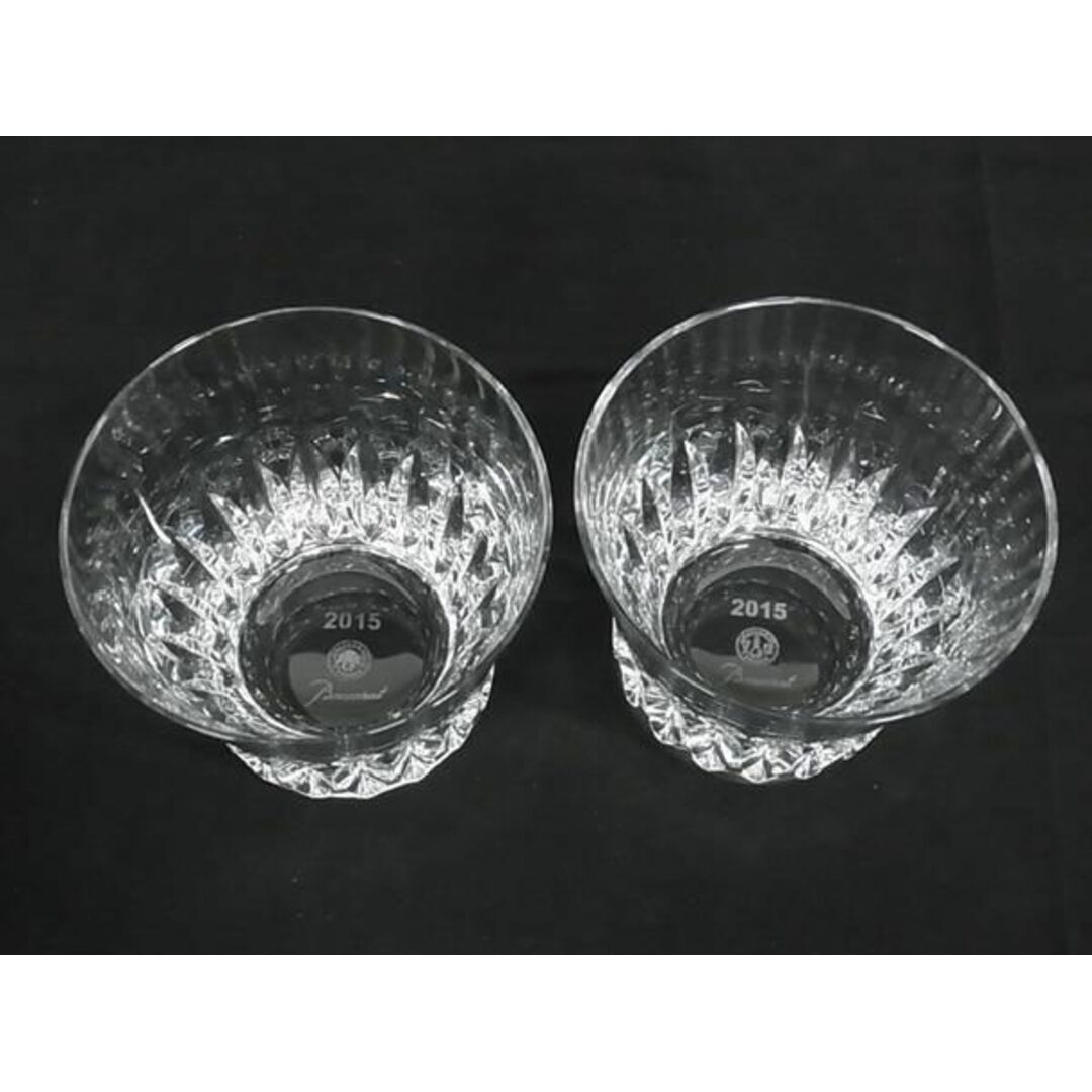 Baccarat(バカラ)の ■新品■未使用■ Baccarat バカラ ローザ クリスタルガラス 2015 タンブラー ロックグラス テーブルウェア 2客セット クリア CC1606 インテリア/住まい/日用品のキッチン/食器(食器)の商品写真