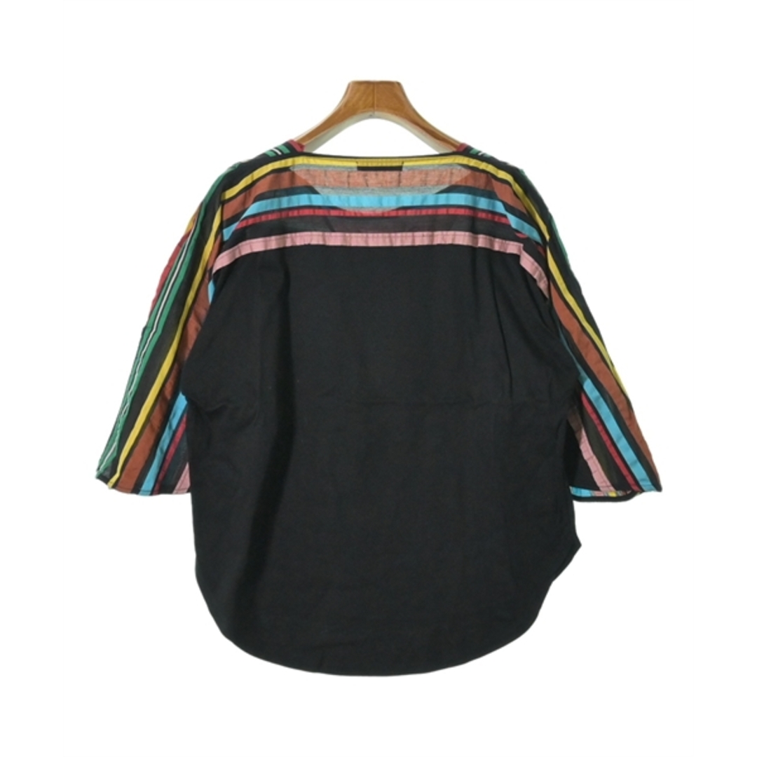 TSUMORI CHISATO(ツモリチサト)のTSUMORI CHISATO Tシャツ・カットソー 2(M位) 黒等 【古着】【中古】 レディースのトップス(カットソー(半袖/袖なし))の商品写真